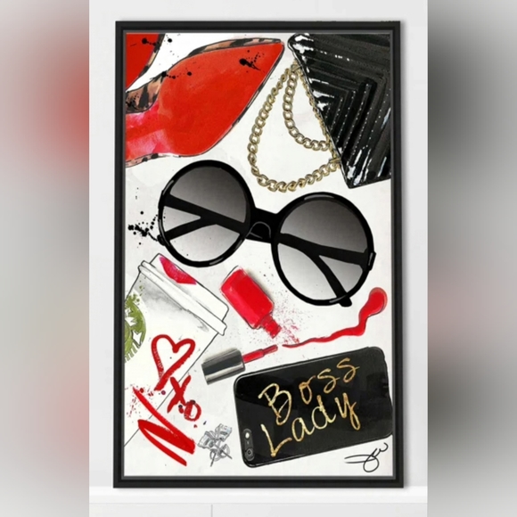 Christian Louboutin 11×17 Framed Wall Art